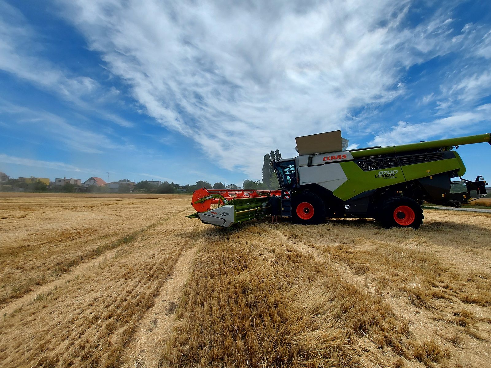 Poľnohospodárska výroba TRITICUM — záber 4